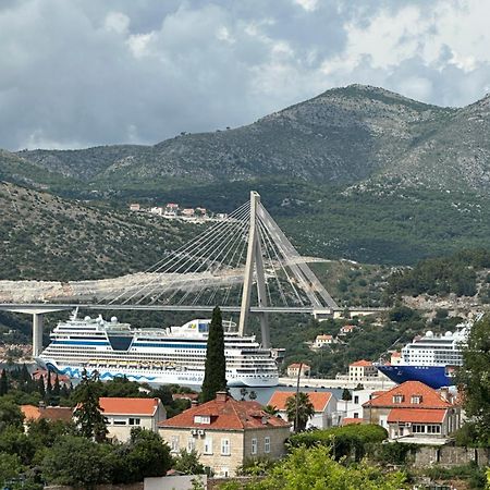 Cruise Ship Bridge View Apartment Luka Dubrovnik Eksteriør billede